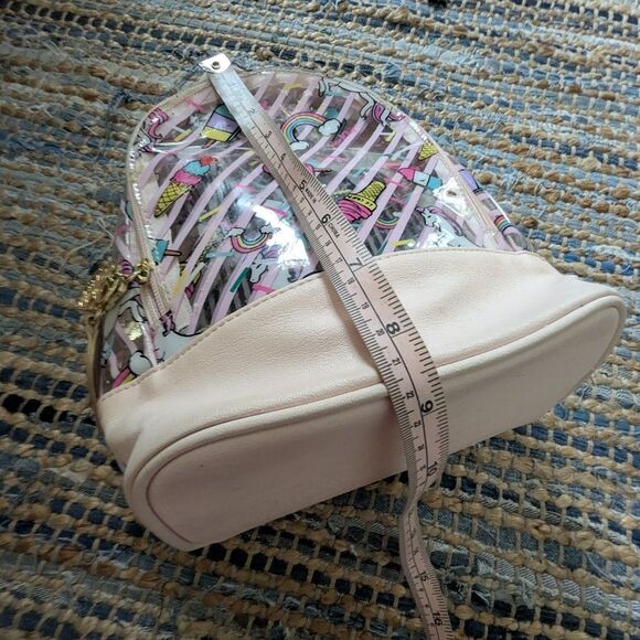 Luv Betsey Johnson Ice Cream Backpack Mini Pink Purple Rainbow Cute Girlhoodcore - Picture 3 of 12